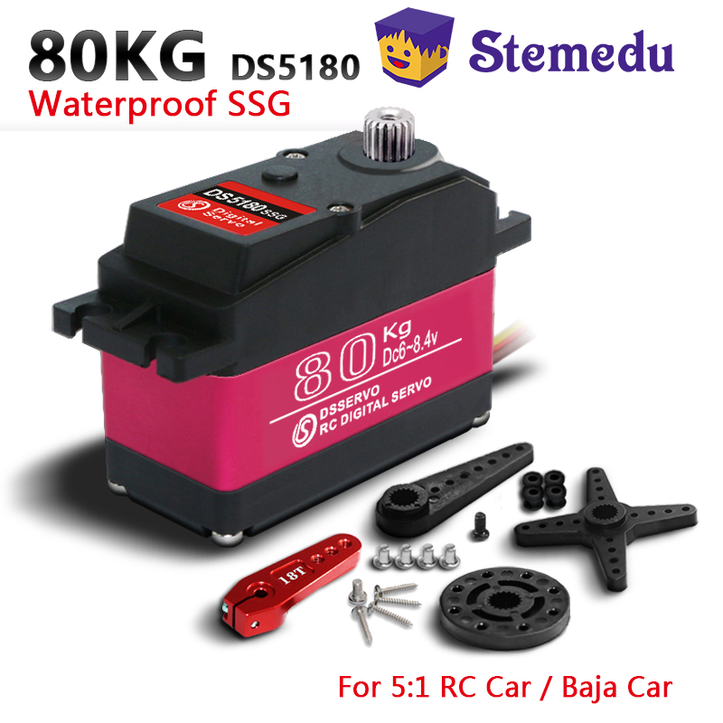 Rc Hobby Products - Dsservo مقاوم للماء DS5180 80 كجم