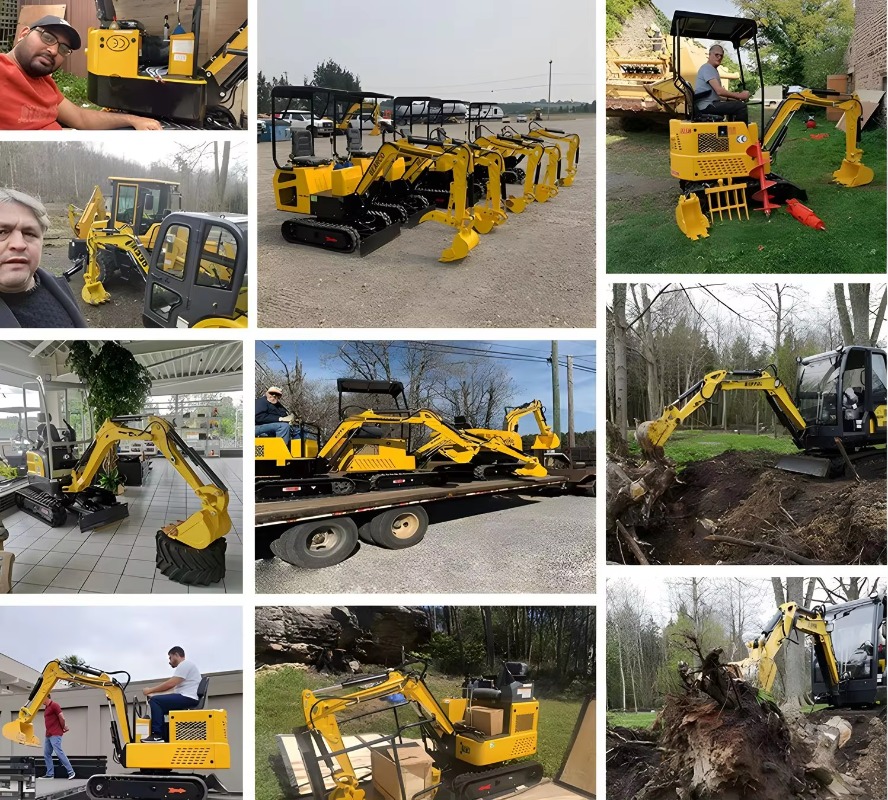 Rc Excavator Hydraulic - حفارة صغيرة مخصصة بسعة 0.8 طن،