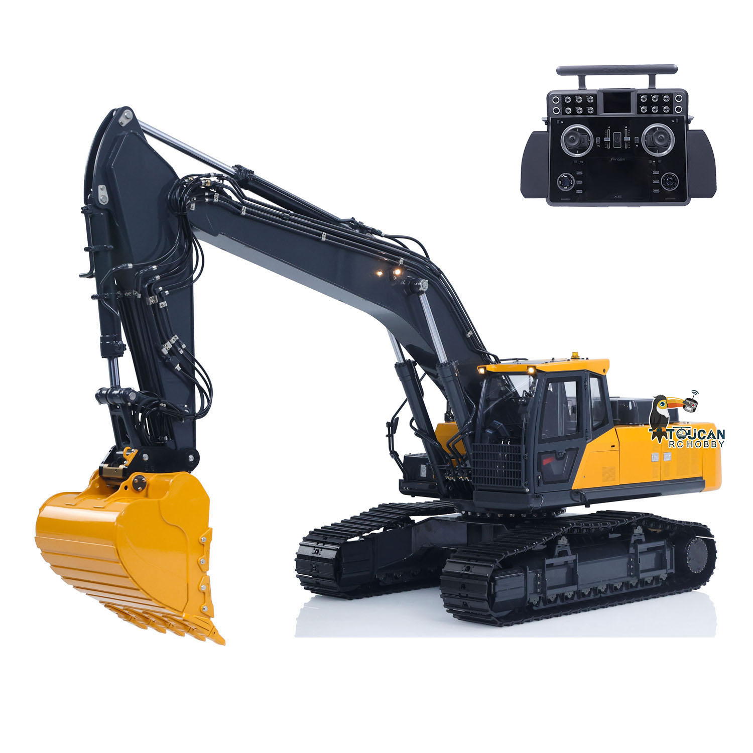 حفارة هيدروليكية معدنية E400 S - مراجعة Rc Hobby Excavator وسعره