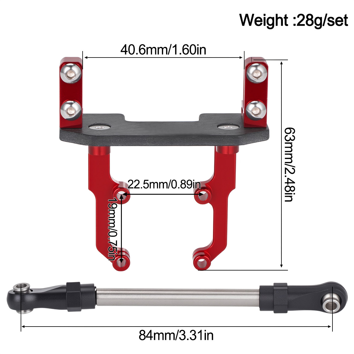 قاعدة تثبيت سيرفو من سبائك الأ - مراجعة Rc Hobby Products وسعره