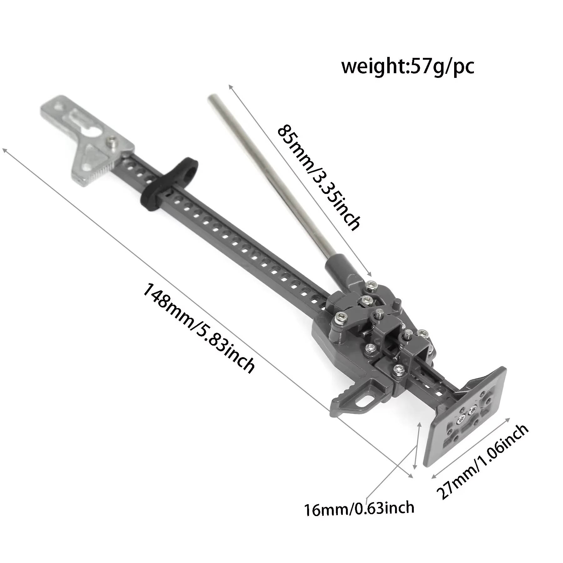 رافعة رفع معدنية محاكية لسيارا - مراجعة Rc Hobby Products وسعره