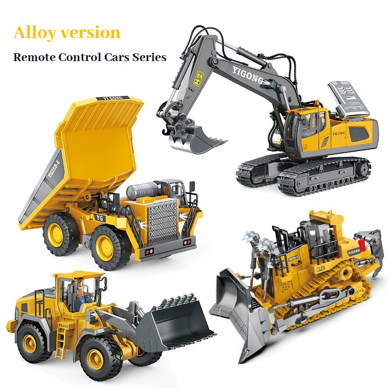 YIGONG مركبة هندسية بتحكم عن ب - مراجعة Rc Excavator Hydraulic وسعره