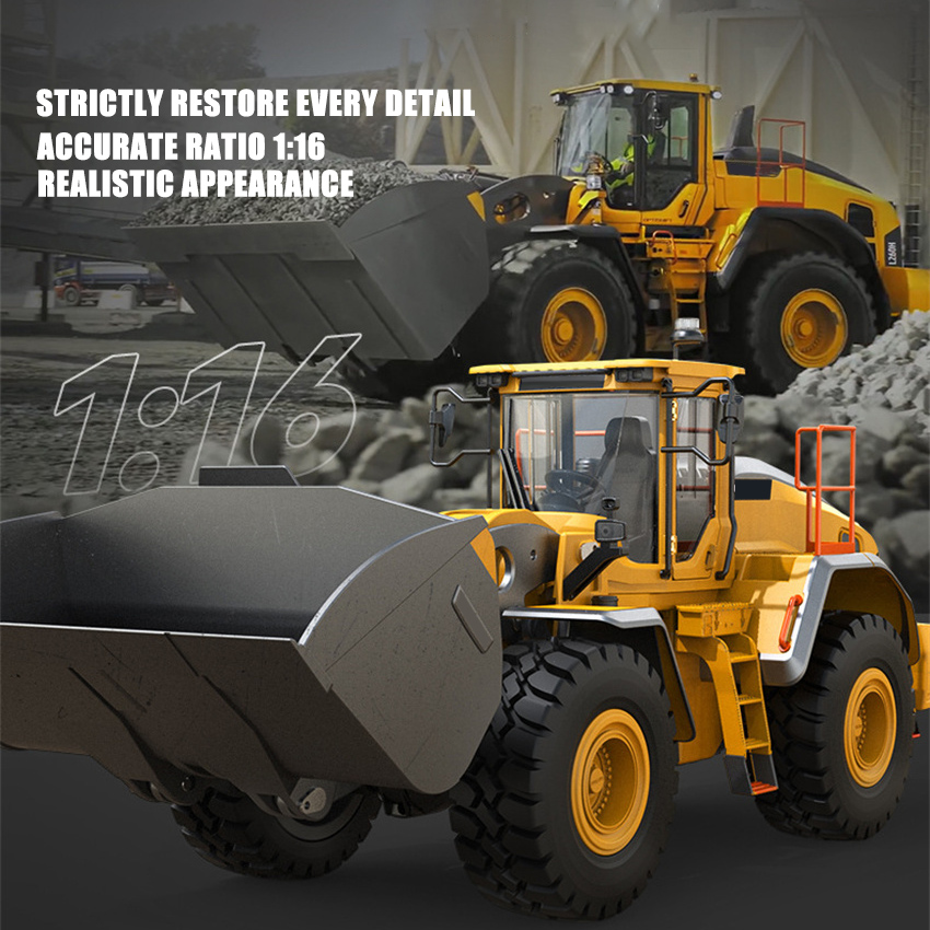 1/16 سيارة كهربائية تعمل بالتح - مراجعة Rc Hobby Excavator وسعره