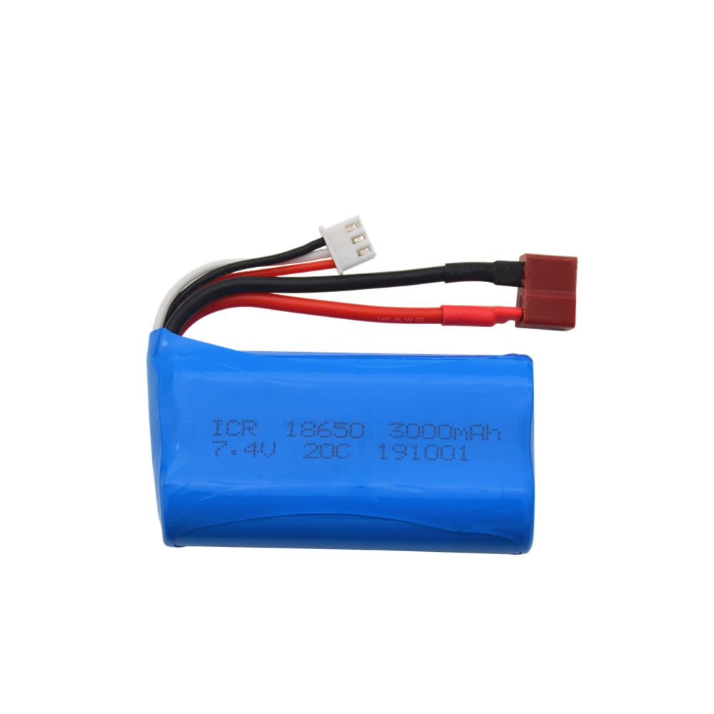 7.4 فولت 3000mAh18650 يبو بطار - مراجعة Rc Hobby Wholesale وسعره