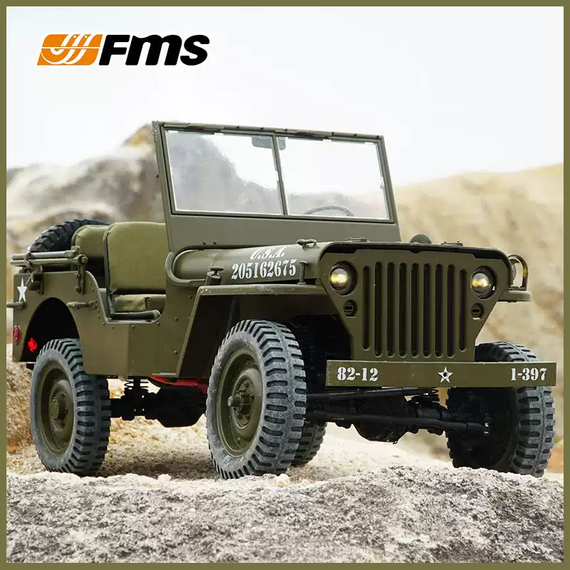 قطع غيار أصلية لسيارة FMS 1/6  - مراجعة Rc Hobby Products وسعره