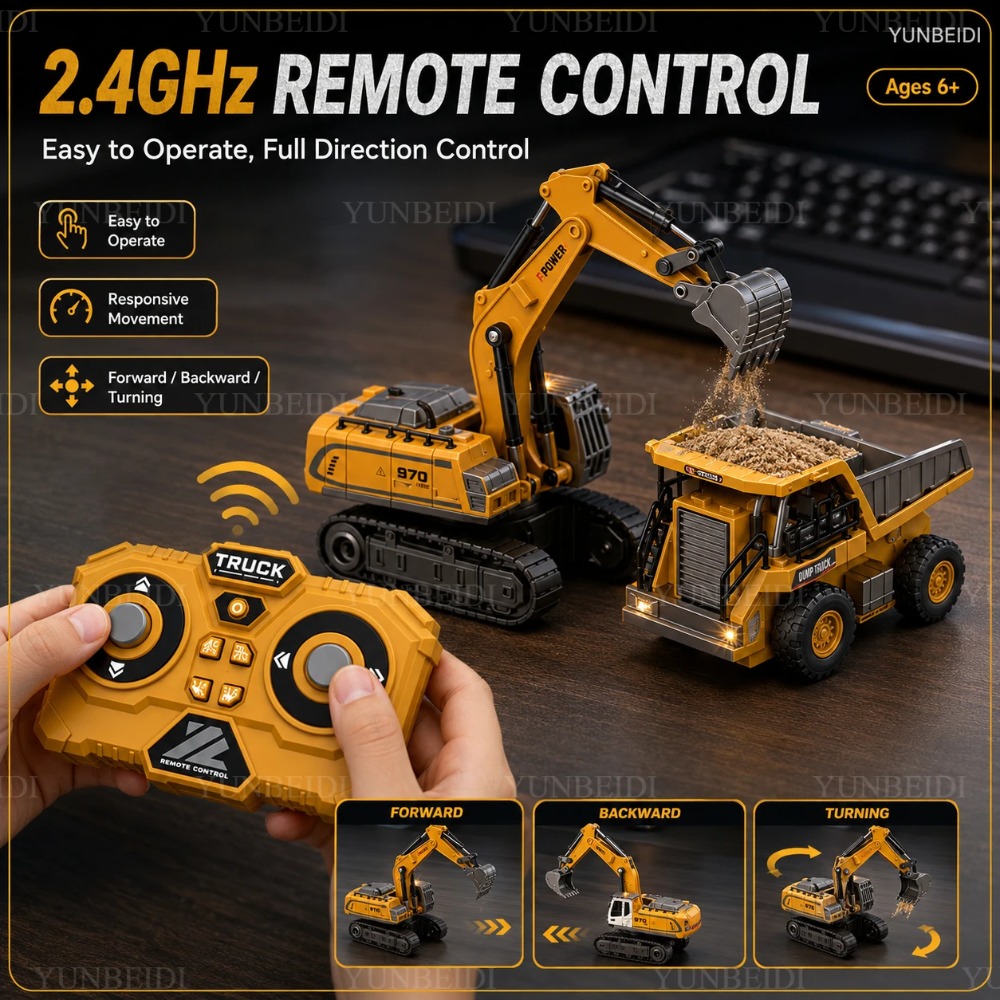 سيارة تحكم عن بعد صغيرة من سبا - مراجعة Rc Hobby Excavator وسعره